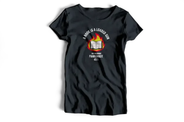 Camiseta mujer Fahrenheit 451