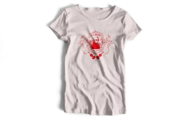 Camiseta mujer Mozart First Rockstar