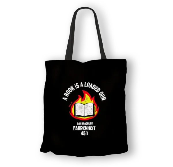 Totebag Fahrenheit 451